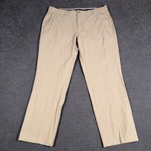 Vineyard Vines Performance Chino Golf Pants Men's Size 34x27 Khaki Beige Stretch